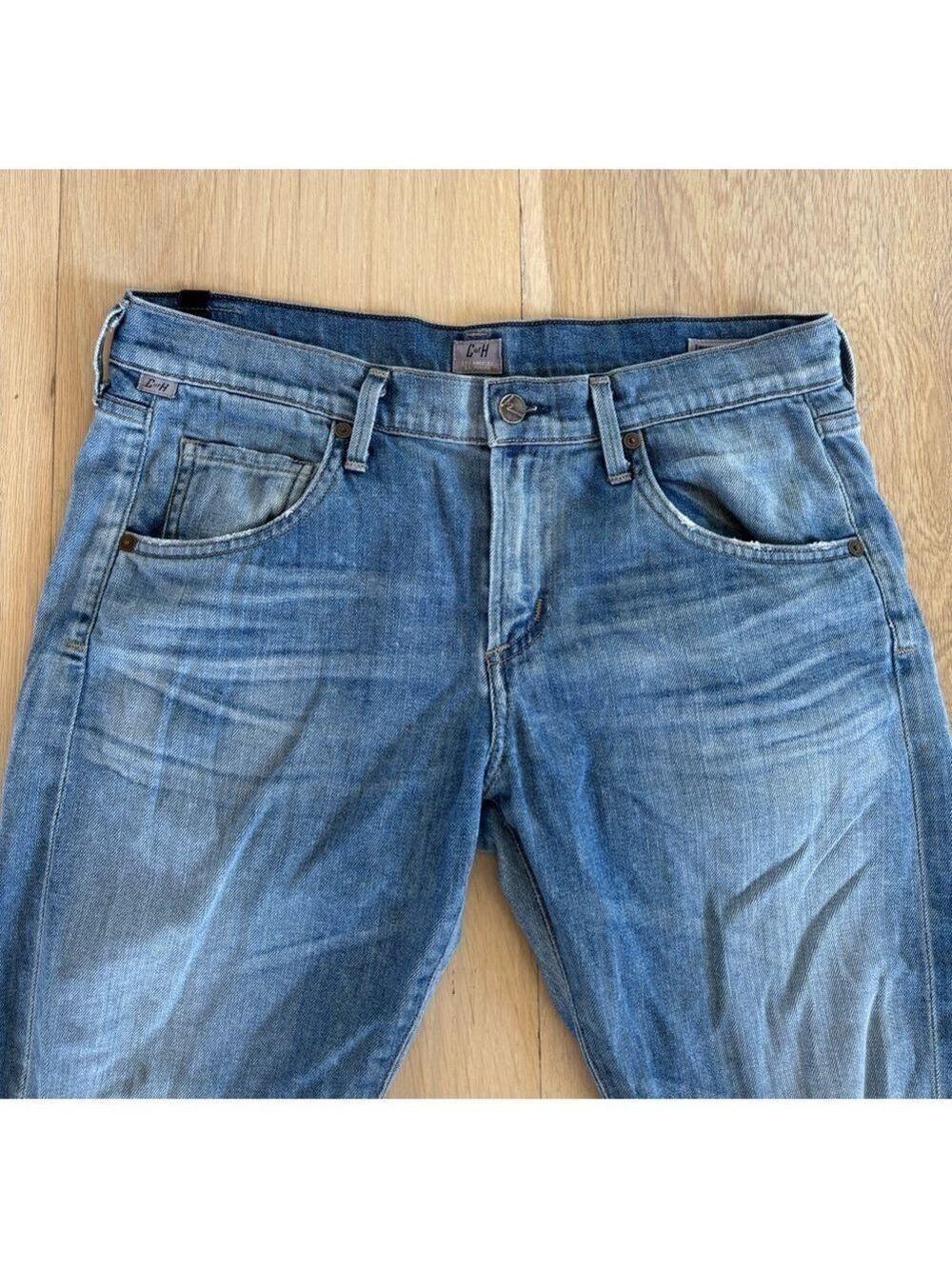 Citizens Of Humanity Emerson Slim Boyfriend Jeans Light Wash Size 28 - Picture 3 of 8
